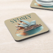 シドニーオペラハウスオーストラリア コースター (左側)