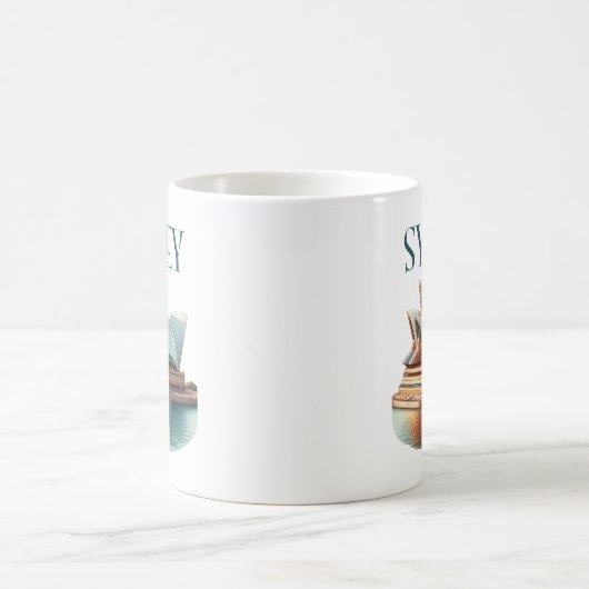 シドニーオペラハウスオーストラリア コーヒーマグカップ (中央)