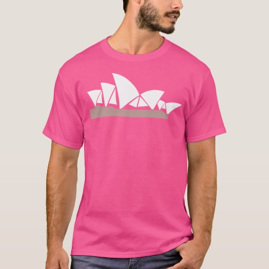シドニーオペラハウスオーストラリア Tシャツ (正面)