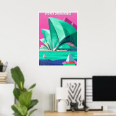 シドニーオペラハウスオートリアリア ポスター (ホームオフィス)