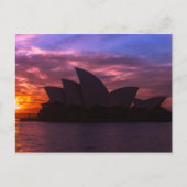 シドニーオペラハウスブライダルシャワーゲームポストカード ポストカード (正面)