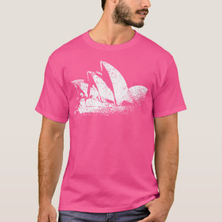 シドニーオペラハウスヴィンテージスカイラインオーストラリアトリップ Tシャツ