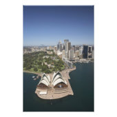 シドニーオペラハウス王室のボタニックガーデンズCBD フォトプリント            (正面)
