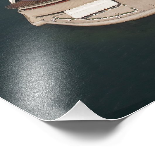 シドニーオペラハウス王室のボタニックガーデンズCBD フォトプリント            (角)