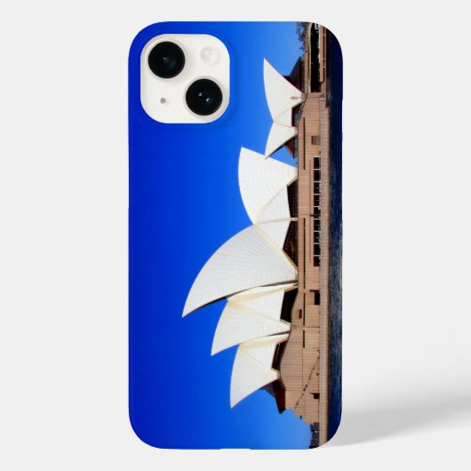 シドニーオペラハウス青 Case-Mate iPhoneケース (裏面)