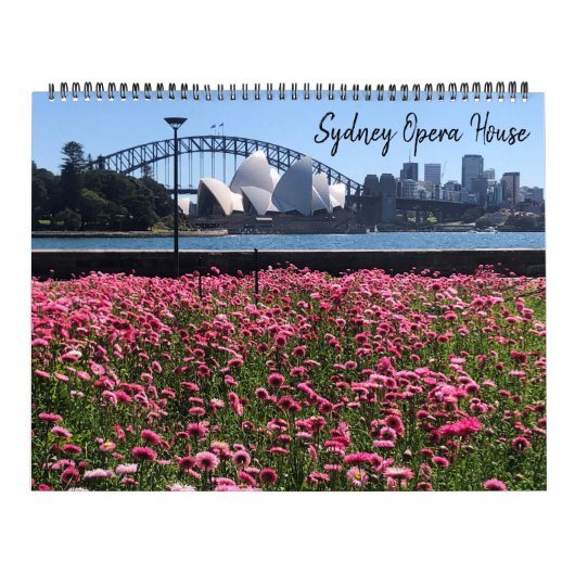 シドニーオペラハウス2026ラージ カレンダー (カバー)