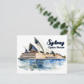 シドニーオペラハウス：アイコニックエレガンスバイザハーバー シーズンポストカード (スタンド正面)