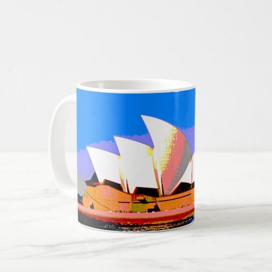 シドニーオペラハウス コーヒーマグカップ (正面左)