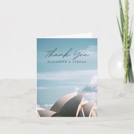 シドニーオペラハウス ブランク サンクスカード サンキューカード