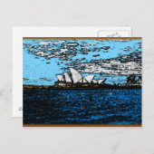 シドニーオペラハウス ポストカード (正面/裏面)