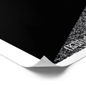 シドニーオペラハウスB&W ポスター (角)