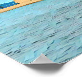 シドニーオーストラリアオペラハウストラベルプリント ポスター (角)