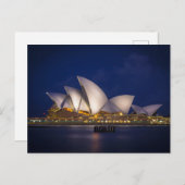 シドニーオーストラリアオペラハウス シーズンポストカード (正面/裏面)