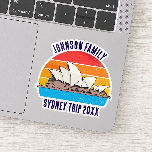 シドニーオーストラリアトリップオペラハウスカスタムノートパソコン シール (詳細)