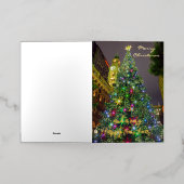 シドニーオーストラリアメリークリスマスホリデー 箔シーズンカード (外側レイダウン)