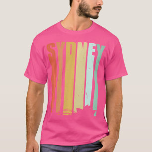 シドニーオーストラリア動揺してオペラハウスシルエット Tシャツ