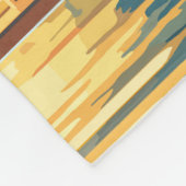 シドニーオーストラリア旅行アートヴィンテージ フリースブランケット (角)