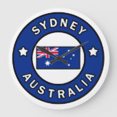 シドニーオーストラリア ラージ壁時計 (正面)