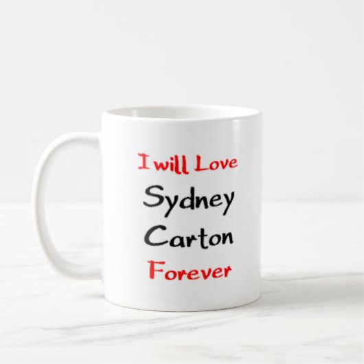 シドニーカートン コーヒーマグカップ (左)