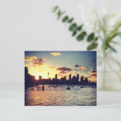 シドニーサンセットポストカード ポストカード (スタンド正面)