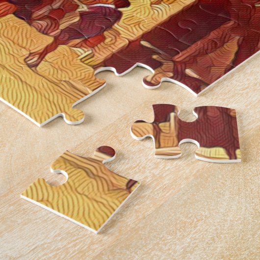 シドニーザロックスアンドハーバーブリッジ ジグソーパズル (側面)