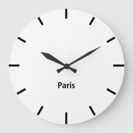 シドニーシティタイムゾーンニューズルームウォール大時計 ラージ壁時計 (正面)