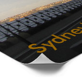 シドニーズハーバーブリッジアンドオペラハウス ポスター (角)