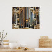 シドニータウンホールオルガンポスター ポスター (キッチン)