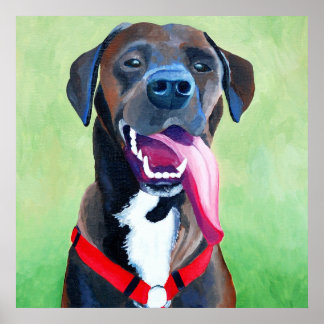 シドニードッグアートラージプリント ポスター