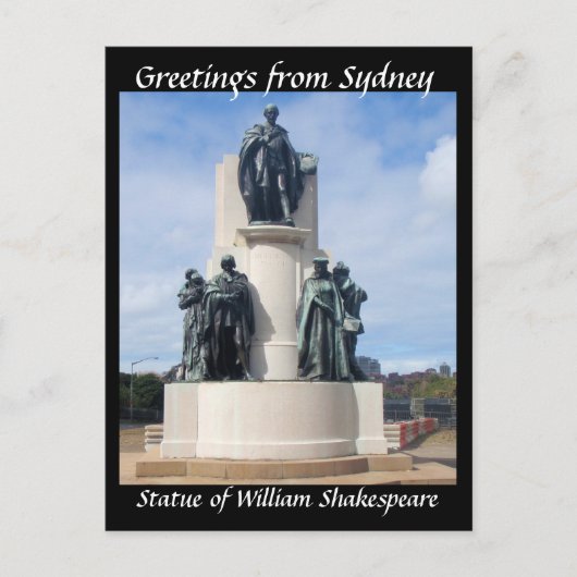 シドニーハガキからの挨拶 ポストカード (正面)