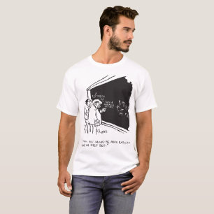 シドニーハリスの奇跡明確な科学の数学の実験室Hu Tシャツ