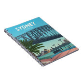 シドニーハーバーオーストラリアヴィンテージトラベル ノートブック (右側)