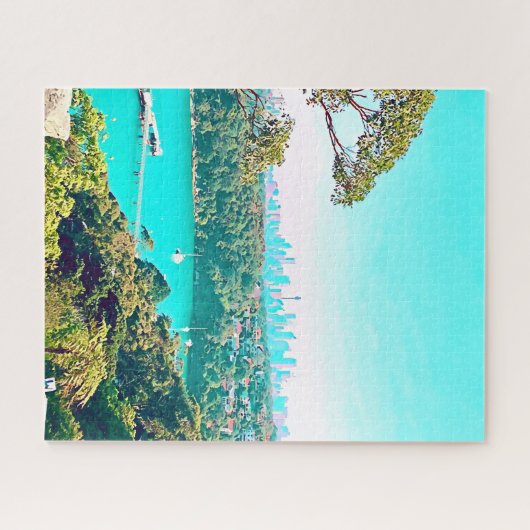 シドニーハーバースカイラインビューモスマン ジグソーパズル (横)