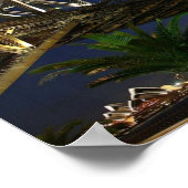 シドニーハーバーブリッジアットナイト ポスター (角)