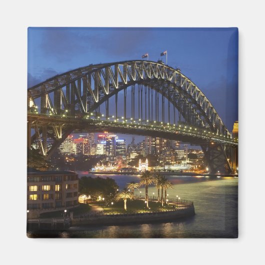 シドニーハーバーブリッジアンドパークハイアットシドニーホテル マグネット (正面)