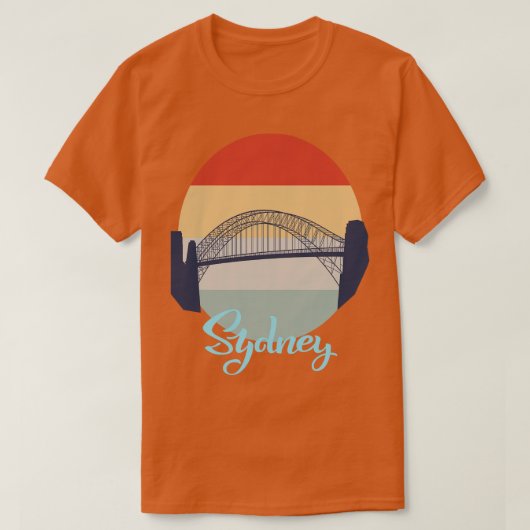 シドニーハーバーブリッジ1 Tシャツ (デザイン正面)