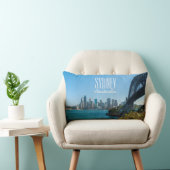 シドニーハーバーブリッジ&オペラハウススカイライン ランバークッション (椅子)