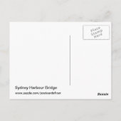 シドニーハーバーブリッジ ポストカード (裏面)