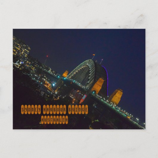 シドニーハーバーブリッジ ポストカード (正面)