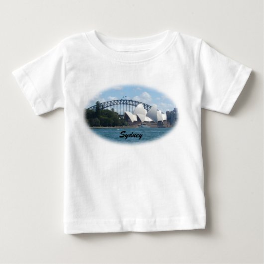 シドニーハーバーベビー ベビーTシャツ (正面)