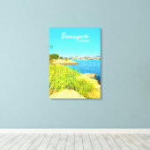 シドニーバランガロ風光明媚な旅行 キャンバスプリント (インサイチュ (ウッドフロア))