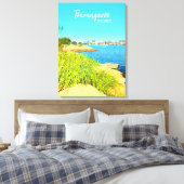 シドニーバランガロ風光明媚な旅行 キャンバスプリント (インサイチュ (寝室))