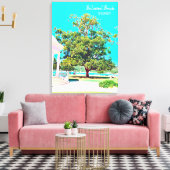 シドニーバルモラルビーチホワイトロタンダ キャンバスプリント (インサイチュ (リビング))
