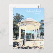 シドニーバルモラルビーチホワイトロタンダ ポストカード (正面/裏面)