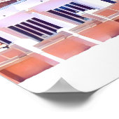 シドニーバルモラルビーチレトロバザースパビリオン ポスター (角)