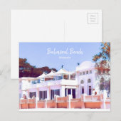 シドニーバルモラルビーチレトロバザースパビリオン ポストカード (正面/裏面)