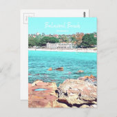 シドニーバルモラルビーチレトロバザースパビリオン ポストカード (正面/裏面)