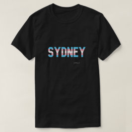 シドニープライドトランスジェンダー国旗 Tシャツ