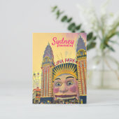 シドニールナパークおもしろいパークデジタルアートトラベル ポストカード (スタンド正面)