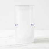 シドニー動揺してオーストラリア フロストグラスビールジョッキ (中央)